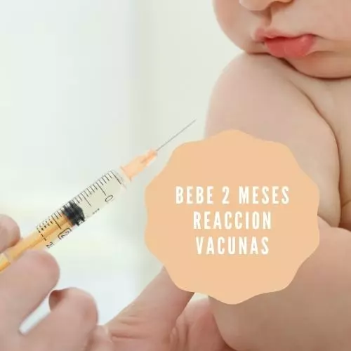 Bebe 2 meses reaccion vacunas